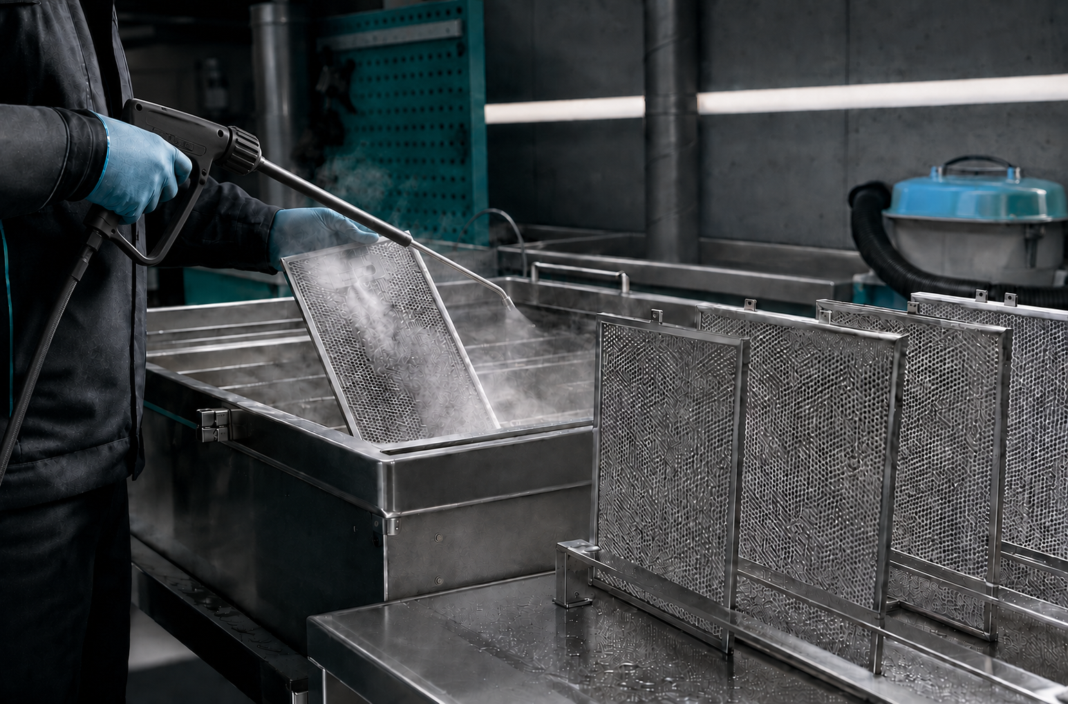 Professioneller Service an industriellen Filterkassetten